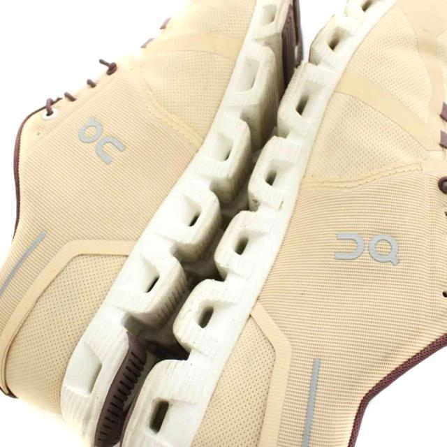 【中古】オン ON スニーカー シューズ ローカット ロゴ US10 28.0cm ベージュ 茶 ブラウン FGV1 Z14 /AN7 メンズ