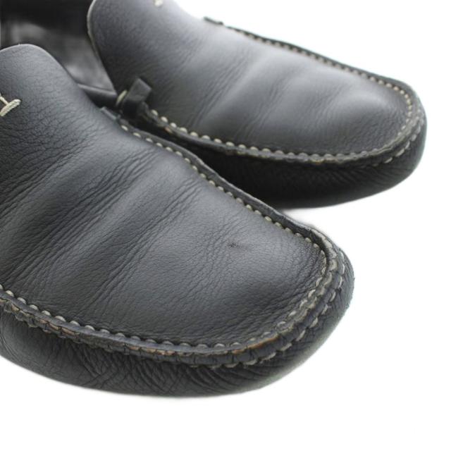 中古】プラダ PRADA ドライビングシューズ ローファー モカシン レザー