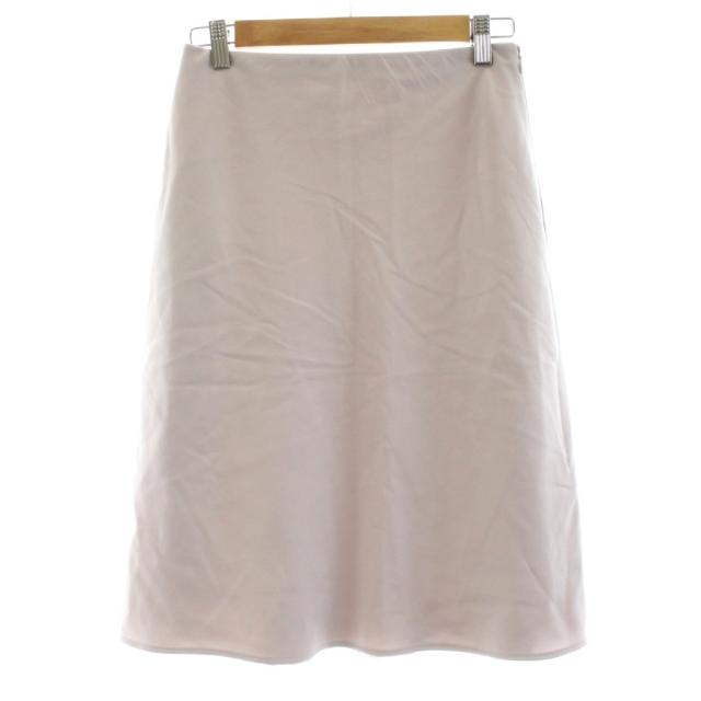 【中古】ヴァレンティノ ヴァレンチノ  台形スカート ひざ丈 無地 40 ピンク CB3GN420-V1A929B