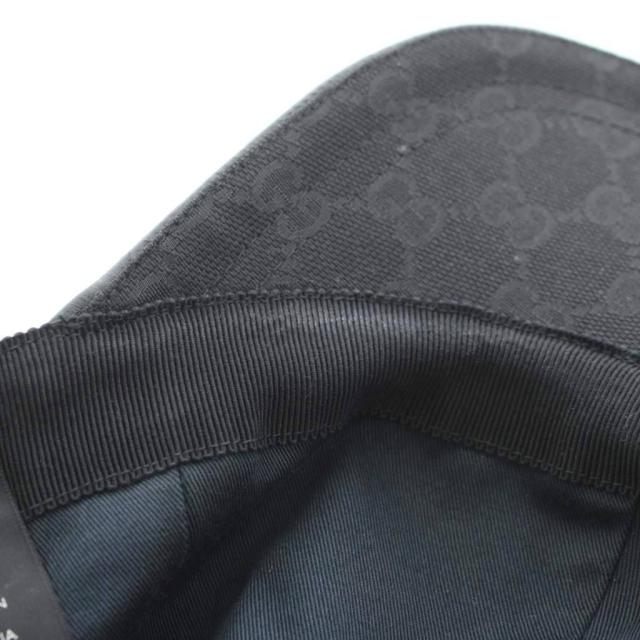 中古】グッチ GGキャンバス ベースボールキャップ 野球帽 帽子 GG柄 S