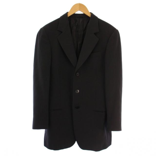 【中古】ジョルジオアルマーニ GIORGIO ARMANI テーラードジャケット 46 ダークグレー メンズ
