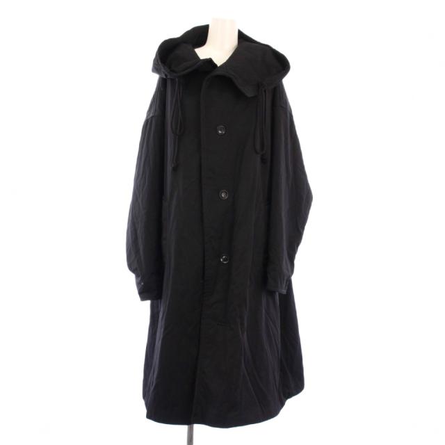 【中古】ワイズ Y's ヨウジヤマモト 24AW NY/CHINO CLOTH HOODIE COAT チノクロスフーディコート 中綿 アウター