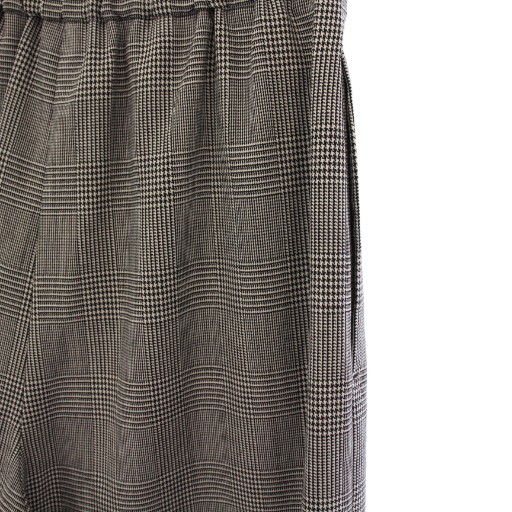 中古】未使用品 エンフォルド モノトーンチェック MIX WIDE PANTS