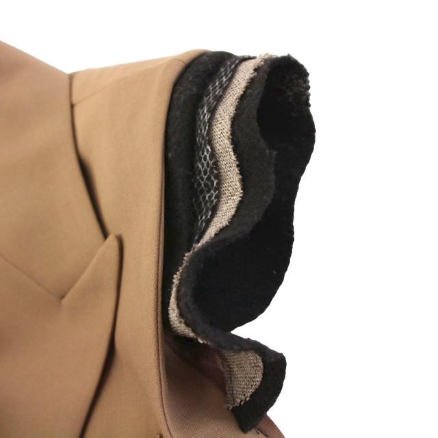 【中古】サカイ sacai Nylon Twill Mix Vest ナイロンツイルミックスベスト ダブル 2 ベージュ 22-05955 /KH_6