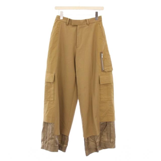 【中古】アンダーカバー UNDERCOVER 25AW アーミーパンツ カーゴパンツ イージー 2 茶 UP2E1508 /KH レディース