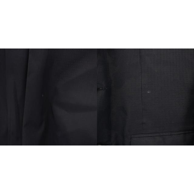 【中古】ジュンハシモト AIR DOTS SET UP セットアップ シングルスーツ テーラードジャケット テーパードパンツ 紺_8
