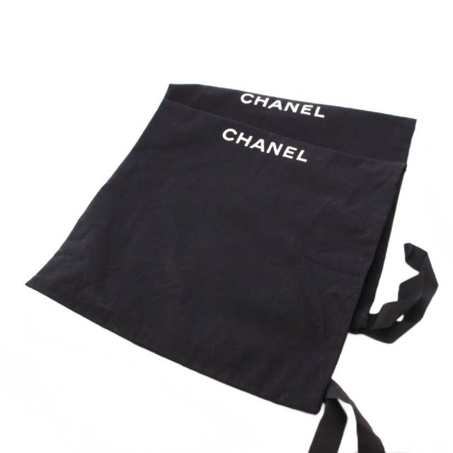 【中古】シャネル CHANEL ジョッキーブーツ ミドル丈 ココマーク レザー 38C 黒 G36273 /KH レディース_8