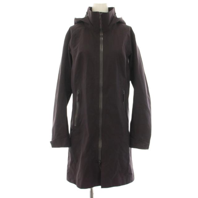 【中古】アークテリクス ARC'TERYX ミスタヤコート MISTAYA COAT アウター フード GORE-TEX S 紫 24098 レディース