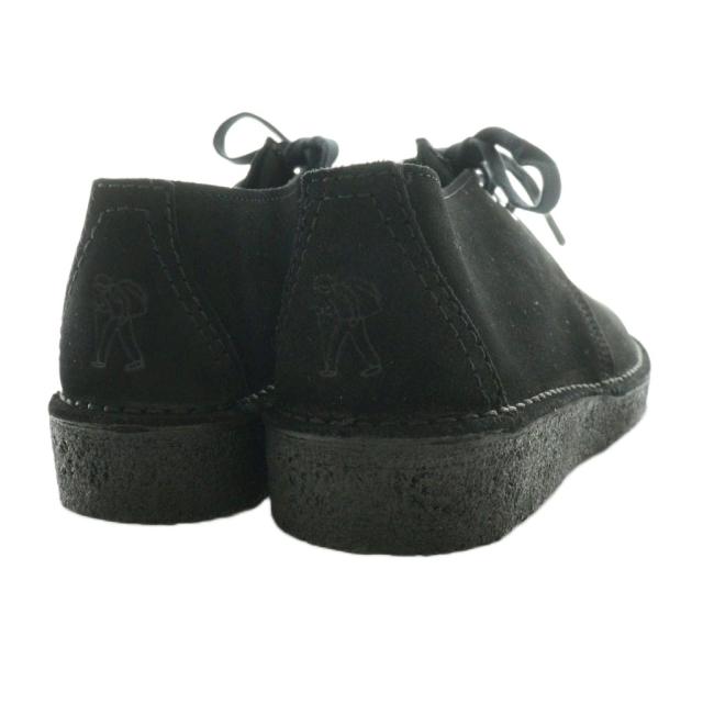 【中古】クラークス clarks デザートブーツ スニーカー スエード UK7.5 26cm 黒 ブラック /SS ■OS メンズ_4
