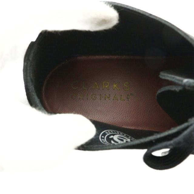 【中古】クラークス clarks デザートブーツ スニーカー スエード UK7.5 26cm 黒 ブラック /SS ■OS メンズ_6