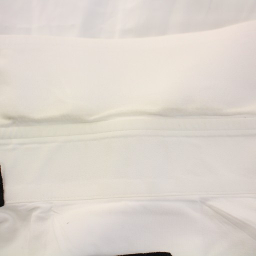 【中古】トムフォード TOM FORD ワイシャツ ドレスシャツ 長袖 ホリゾンタル 無地 ワンカラー 39 白 ホワイト /BB_6