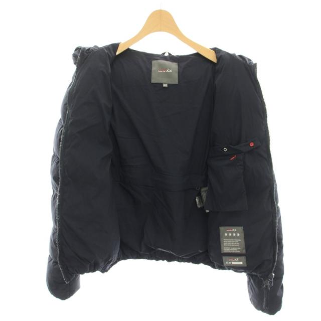 【中古】デュベティカ DUVETICA ティア THIA ダウンジャケット アウター フード 40 紺 D.910.01/1182 レディース