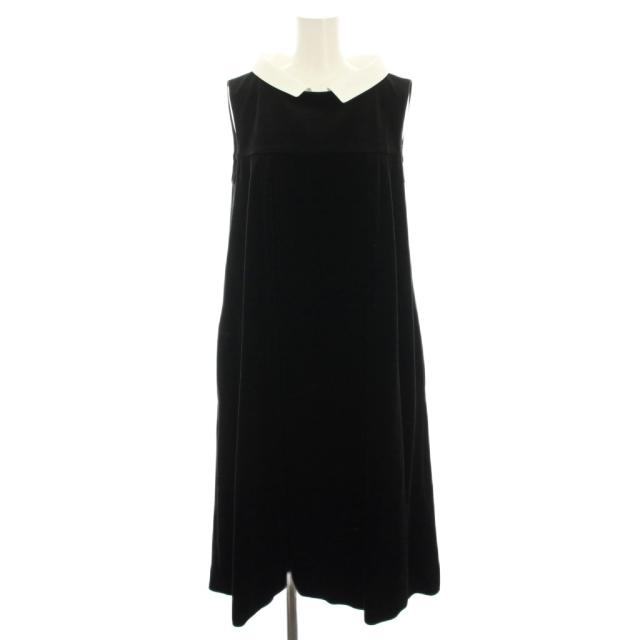 【中古】ベロノワールバイ フォクシー ニューヨーク 22年製 チェルシードレス ワンピース 38 黒 43021 レディース