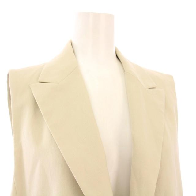 【中古】アナイ ANAYI 22SS ストレッチツイルジレ ベスト ロング 34 ベージュ 10221710130 /KH レディース_4