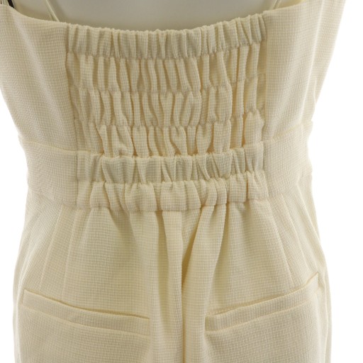 中古】未使用品 アメリヴィンテージ サロペット オールインワン M 白  