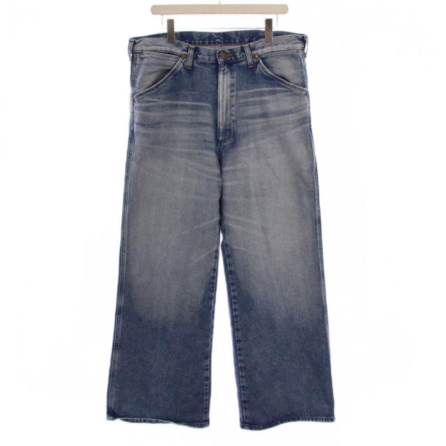 【中古】ラングラー アダムエロペ別注 WIDE FLARE JEAN デニムパンツ ジーンズ ジップフライ 35 インディゴ メンズ