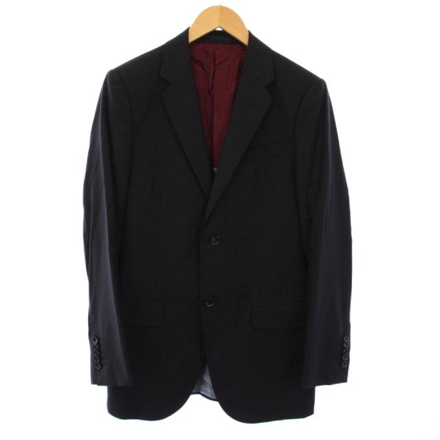 【中古】グッチ GUCCI シングルスーツ テーラードジャケット パンツ スラックス 7-44R 黒 406135 /KH メンズ_1