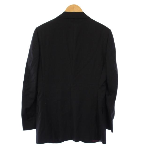 【中古】グッチ GUCCI シングルスーツ テーラードジャケット パンツ スラックス 7-44R 黒 406135 /KH メンズ_2