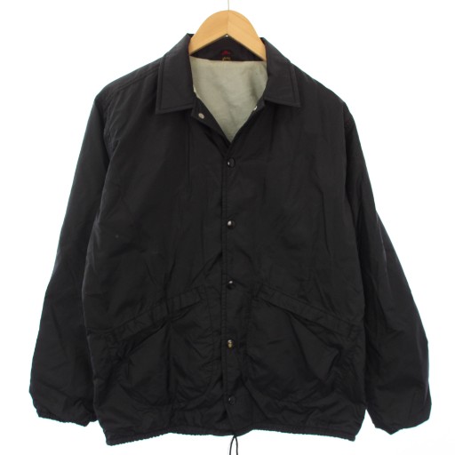 【中古】ウエアハウス WAREHOUSE コーチジャケット ブルゾン ナイロン S 黒 ブラック /TK メンズ