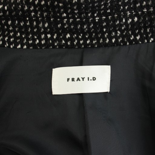 中古】フレイアイディー 24AW バルマカンハーフコート ステンカラー