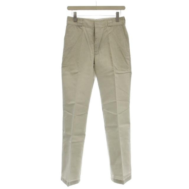 【中古】トーガ TOGA ARCHIVES ディッキーズ Flare pants ワーク フレアパンツ チノパン コンチョ 34 ライトグレー