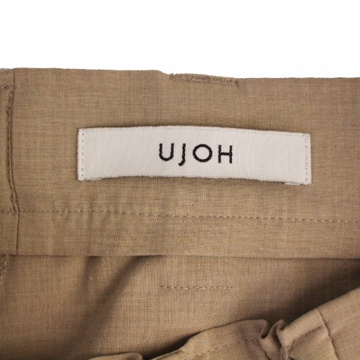 【中古】ウジョー Ujoh STUDIOUS別注 Wide Flare Cargo PNT ワイドフレアカーゴパンツ 2 ベージュ レディース_2