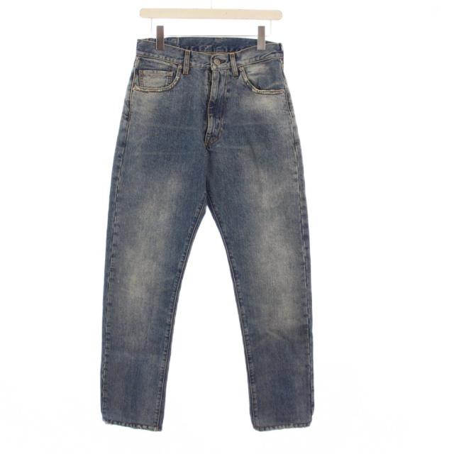 【中古】メゾンマルジェラ 1 Maison Margiela 1 23AW デニムパンツ ジーンズ ダメージ加工 W24 青 S29LA0094 /KH