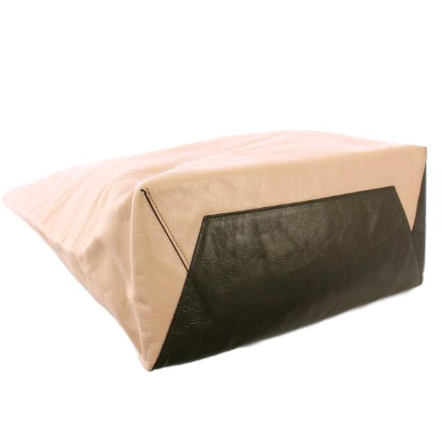 【中古】マルニ MARNI MUSEO SOFT ソフトトートバッグ ハンドバッグ ロゴ レザー 緑 グリーン ピンク SHMP0019U1_6