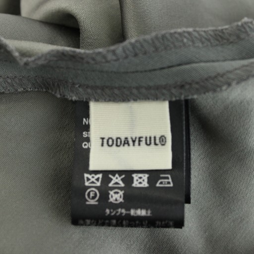 中古】トゥデイフル TODAYFUL 25SS Backsatin Pencil Skirt タイト  