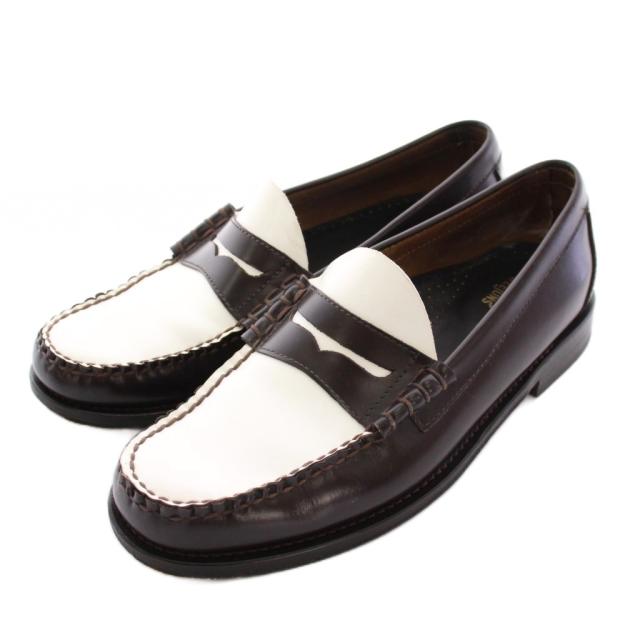 【中古】ジーエイチバス G.H.Bass & Co. LARSON ラーソン MOC PENNY LOAFER モックペニー ローファー レザー 42