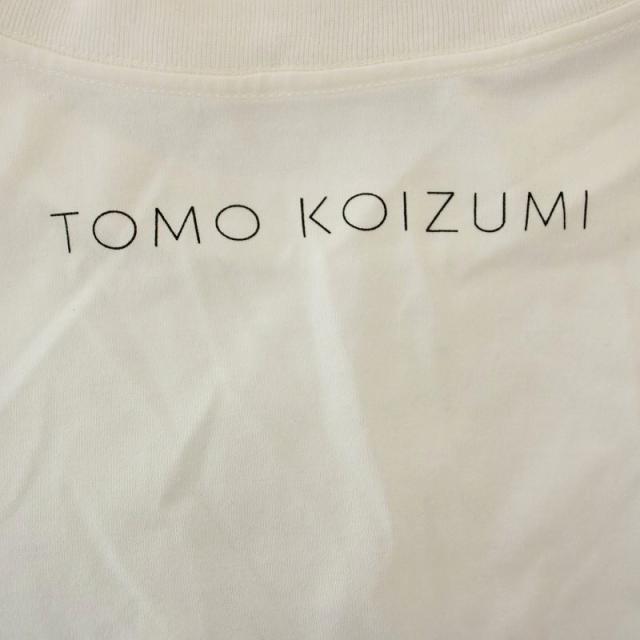 【中古】トモ コイズミ TOMO KOIZUMI ラッフルポケット Tシャツ チュール カットソー 半袖 M 白 ホワイト TK002_2