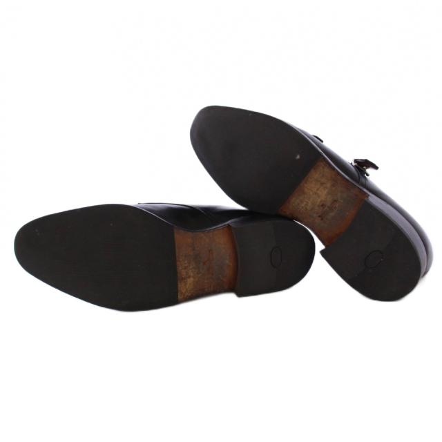 【中古】ジョンロブ JOHN LOBB WILLIAM ダブルモンクストラップ ビジネスシューズ ドレスシューズ レザー 11 黒 /KH_5