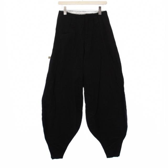 【中古】未使用品 リミフゥ LIMI feu 寅壱 タグ付き DENIM PANTS デニムパンツ ジーンズ ジョッパーズパンツ 2 黒