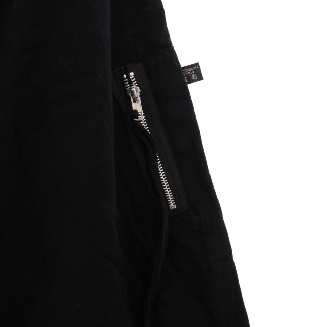 【中古】未使用品 リミフゥ LIMI feu 寅壱 タグ付き DENIM PANTS デニムパンツ ジーンズ ジョッパーズパンツ 2 黒_5