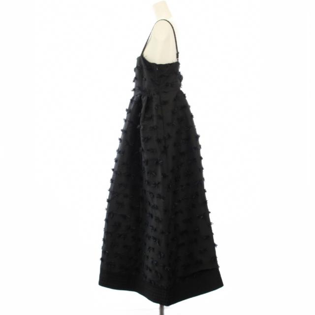 【中古】ユナイテッドトウキョウ ポメラジャガードキャミドレス 衣装 ロング FREE 黒 142511014 レディース