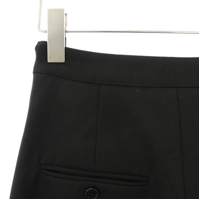 【中古】セリーヌ CELINE ワイドパンツ サイドファスナー 黒 /TK レディース_4