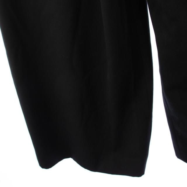 【中古】セリーヌ CELINE ワイドパンツ サイドファスナー 黒 /TK レディース_5