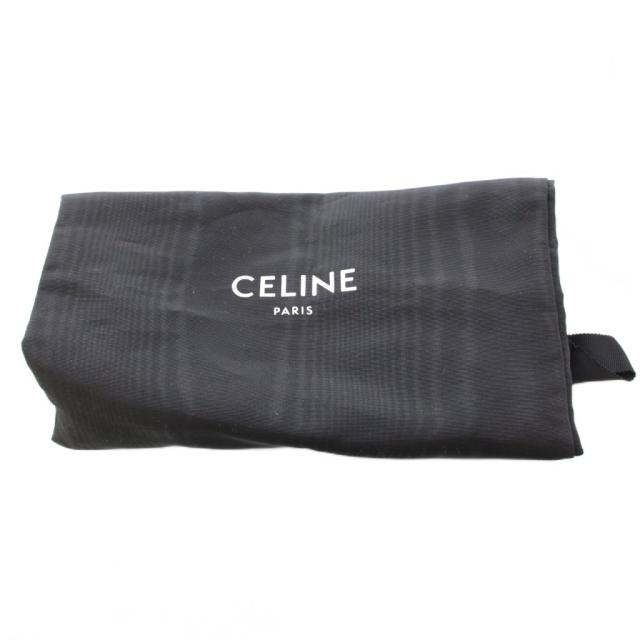 【中古】セリーヌ CELINE ストラップパンプス ラウンドトゥ チャンキーヒール パイソンレザー 39 ピンク /BB