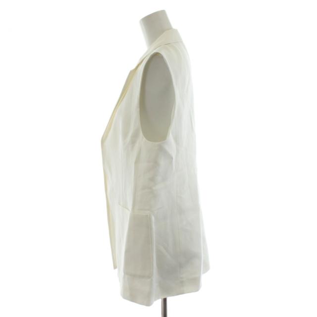 【中古】アナイ ANAYI 24SS ベスト 麻 リネン混 36 白 ホワイト 10241110230 /AN28 レディース_1