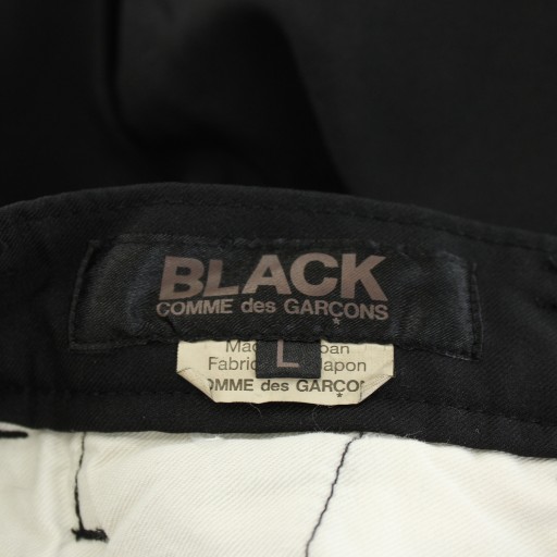 【中古】コムデギャルソンブラック COMME des GARCONS BLACK AD2016 パンツ L 黒 ブラック S-P026 /AN24 メンズ