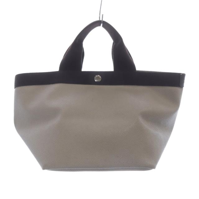 【中古】エルベシャプリエ Herve Chapelier ハンドバッグ トートバッグ ベージュ 茶色 ブラウン 707GP /SR レディース