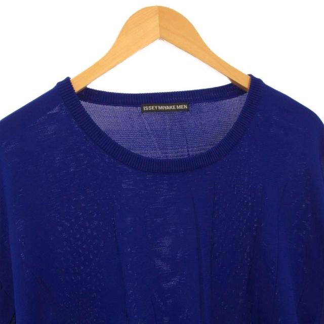 中古】イッセイミヤケメン ISSEY MIYAKE MEN ニット セーター 半袖 3