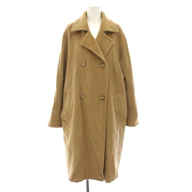 中古】マックスマーラ MAX MARA チェスターコート ダブルブレストン