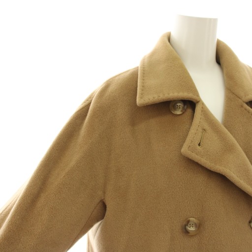中古】マックスマーラ MAX MARA チェスターコート ダブルブレストン