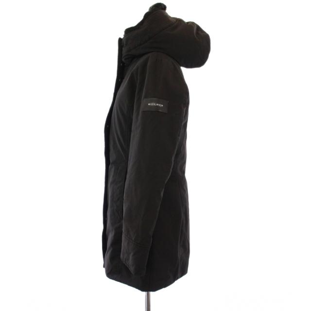 【中古】ウールリッチ WOOLRICH BOULDER FAUX FUR PARKA ダウンコート アウター ロング丈 フード ワンカラー S 黒_1