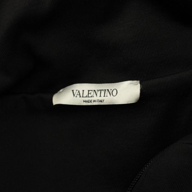 【中古】ヴァレンティノ ヴァレンチノ VALENTINO ロゴトラックジャケット ジャージ VLTN S 黒 SV3MF05A5G2 /KH_2