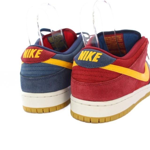 【中古】ナイキ NIKE DUNK LOW PRO PRM BARCELONA ダンクロー バルセロナ スニーカー US10 紺 赤 DJ0606-400 /KH_2