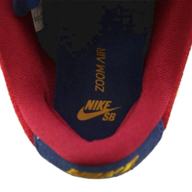 【中古】ナイキ NIKE DUNK LOW PRO PRM BARCELONA ダンクロー バルセロナ スニーカー US10 紺 赤 DJ0606-400 /KH_6