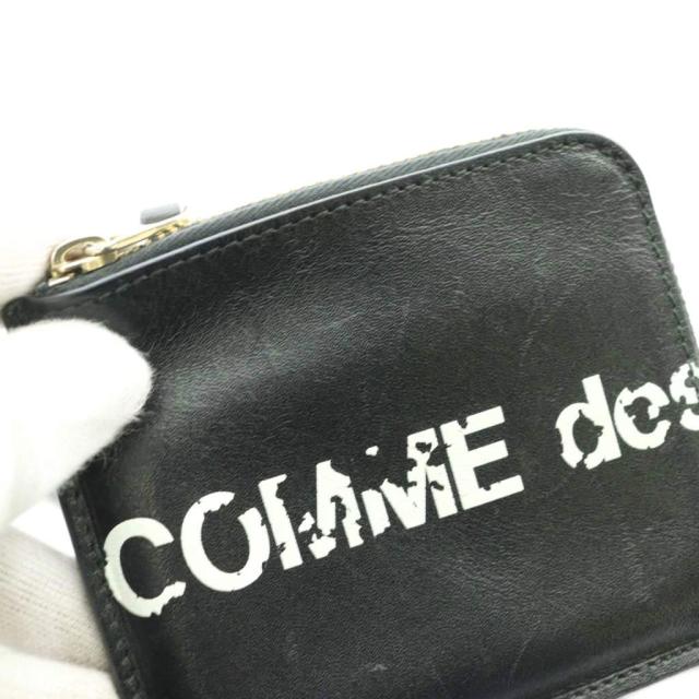 中古】コムデギャルソン ヒュージロゴ HUGE LOGO コンパクトウォレット