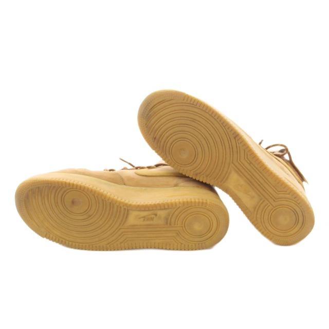 【中古】ナイキ NIKE Air Force 1 Mid Flax エアフォース1 ミッドフラックス スニーカー US12.5 30.5cm 茶_5